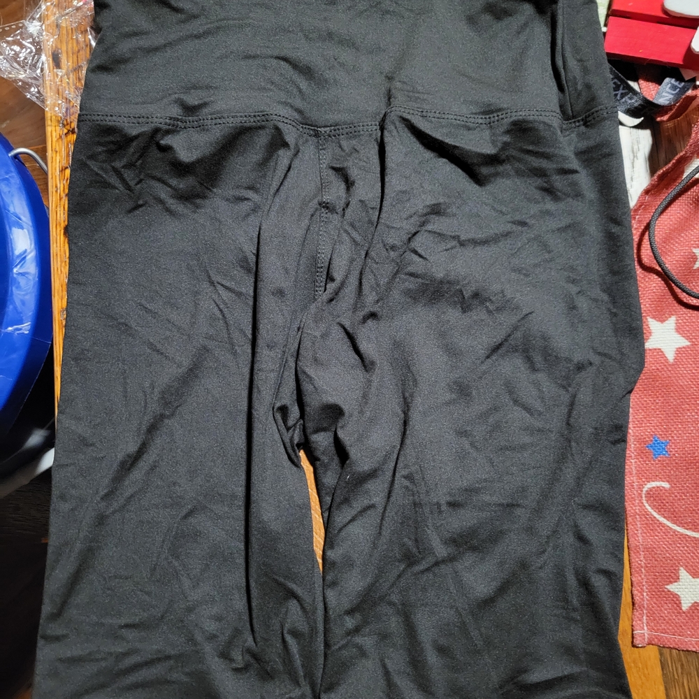 Black Medium Length Shorts